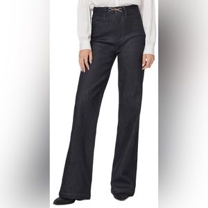 NWT - PAIGE Leenah Slim Wide Leg W/Gold Clasp Closure Size: 26